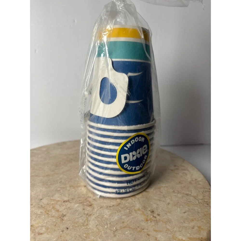 Dixie Indoor Outdoor Hot‎ Cups 12 oz Paper 50 Count Sealed